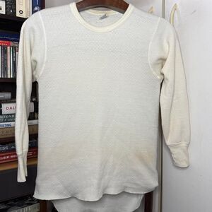 Vintage thermal long sleeve shirt